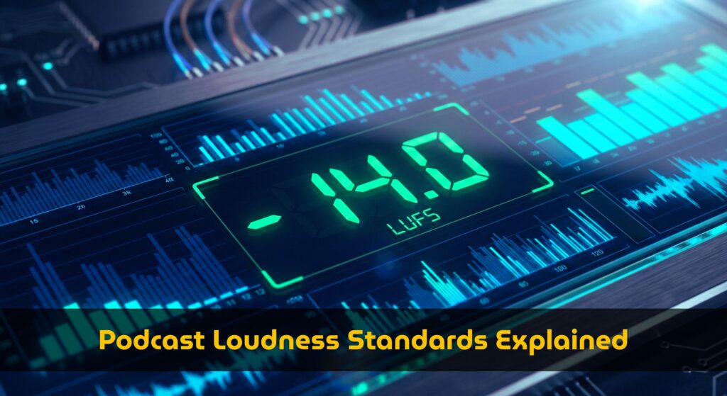 podcast loudness standards lufs