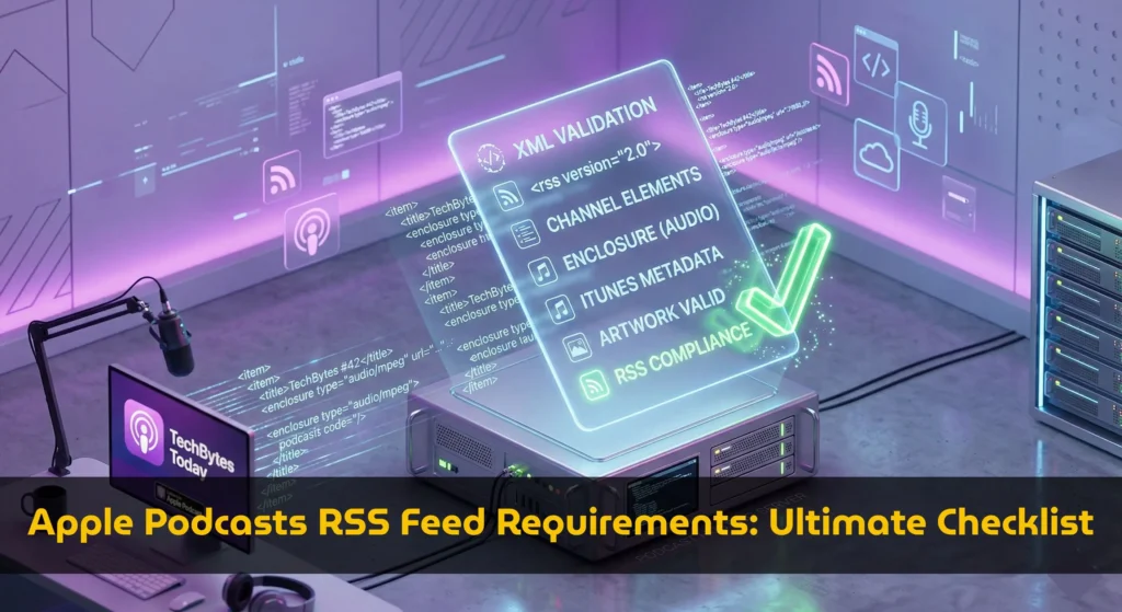 Apple Podcasts RSS Feed Requirements