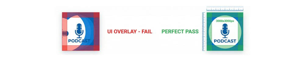 Podcast Cover Art Size Checker for Apple and Spotify