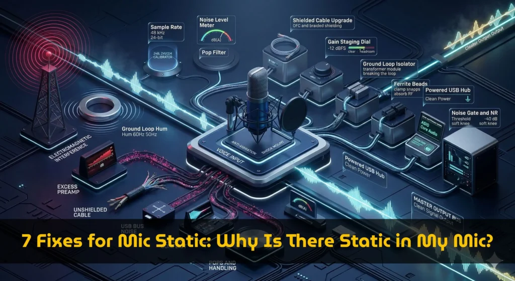 Why Is There Static in My Mic