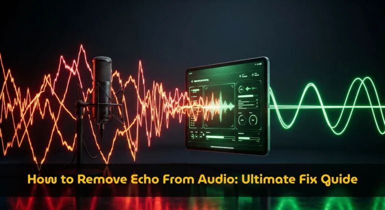 Remove Echo From Audio