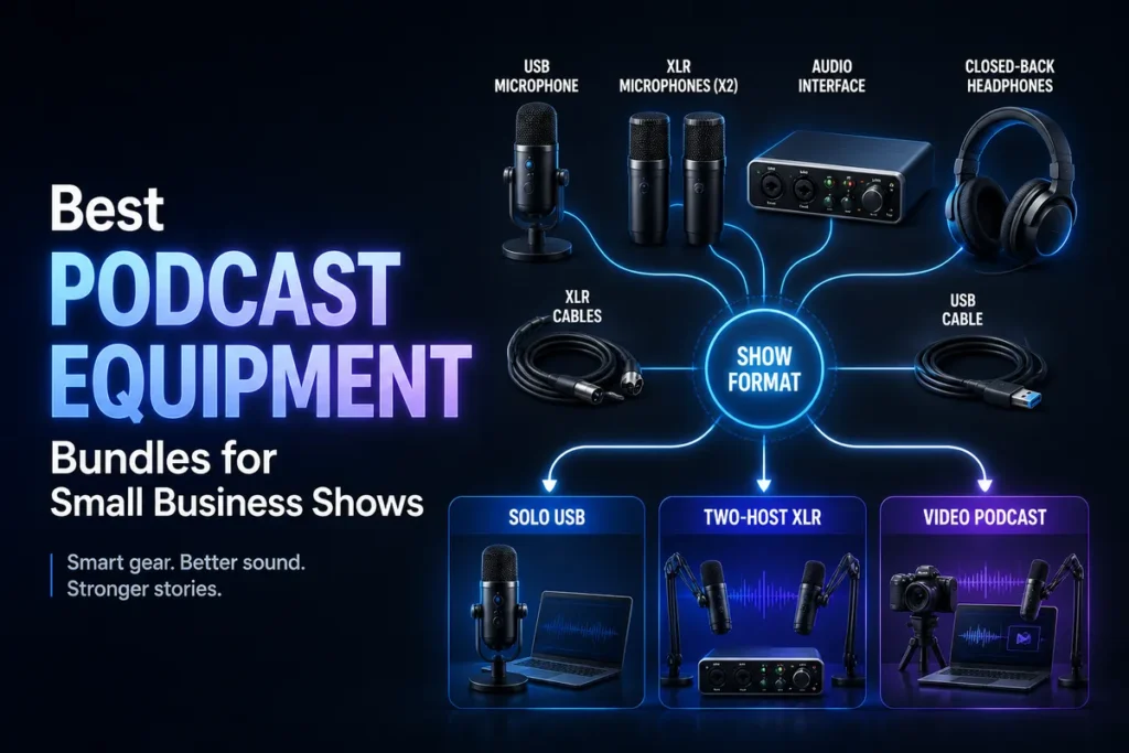 Best Podcast Equipment Bundles for Small Business Shows