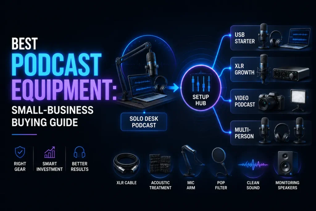 Best Podcast Equipment: Small-Business Buying Guide