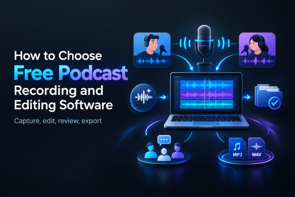 How to Choose Free Podcast Recording and Editing Software