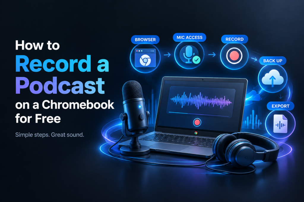 How to Record a Podcast on a Chromebook for Free